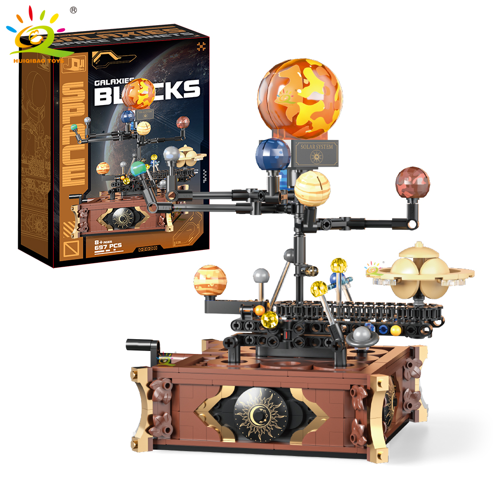 Solar System Orrery - HUIQIBAO MOC Uzay Güneş sistemi yörünge