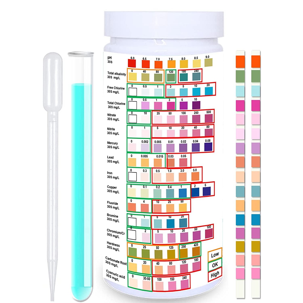 Ph Strip Test - Içme suyu için su Test şeritleri-EPA