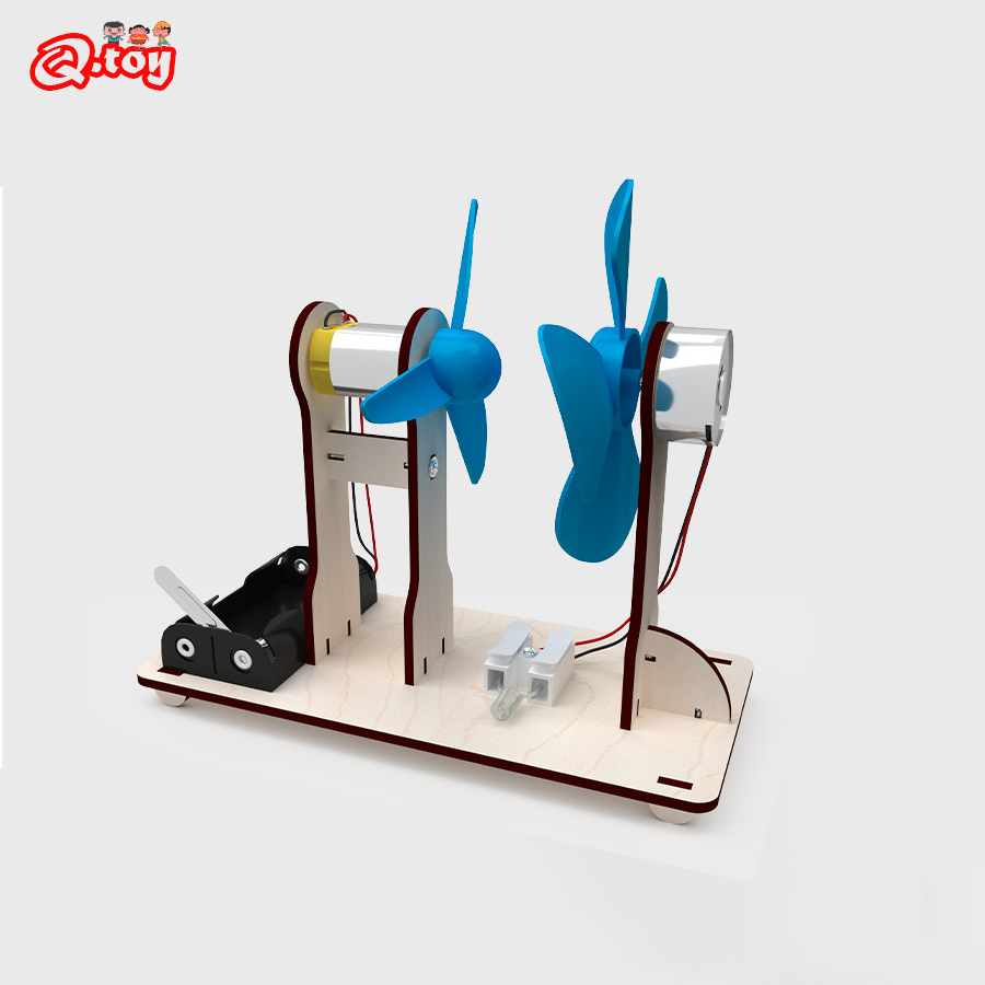 Science Project Diy - DIY Rüzgar Tahrikli Jeneratör Modeli KÖK