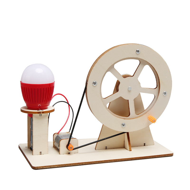 Science Project Diy - Mini DIY El Krank Jeneratörü Ampul