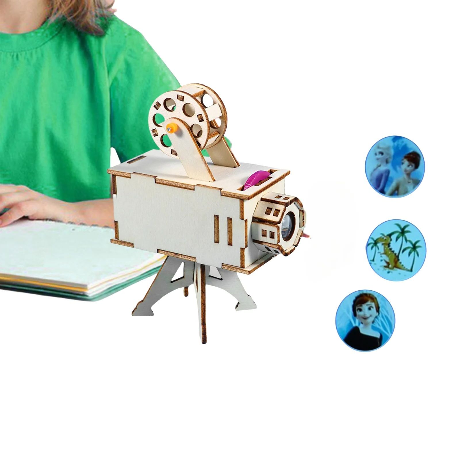 Science Project Diy - DIY Ahşap Bilim Projesi model seti