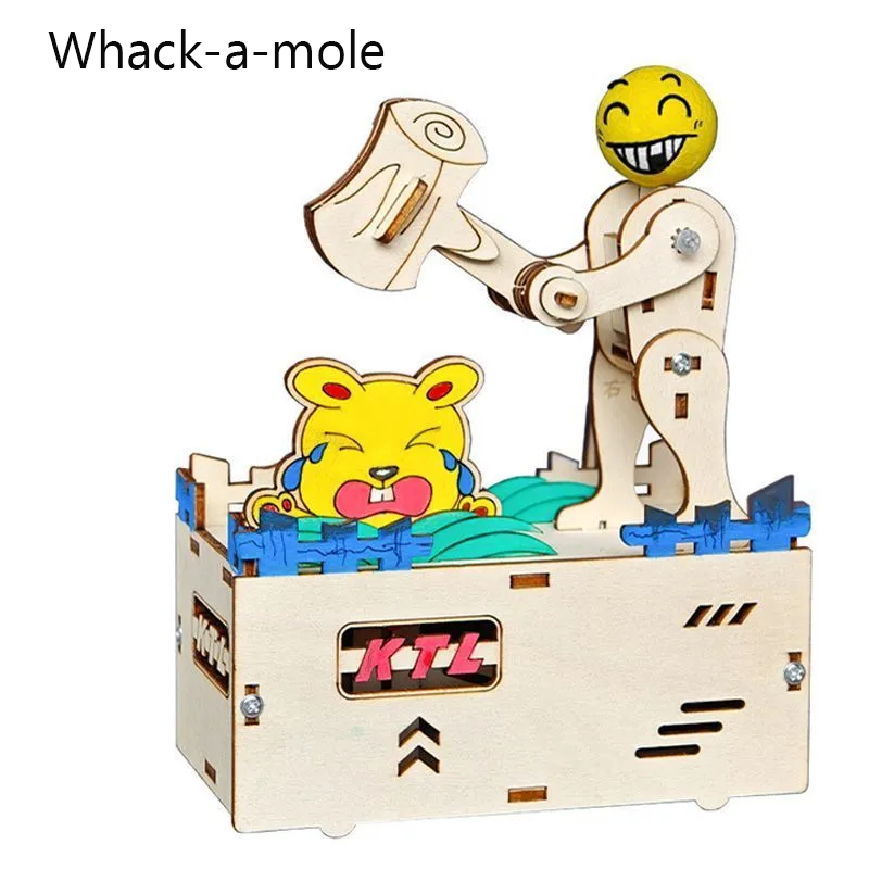 Science Project Diy - DIY Fare Tuzağı Ahşap Model Öğretim