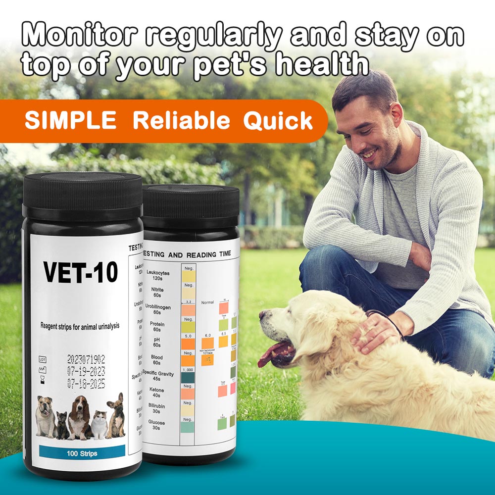 Ph Strip Test - Evcil Hayvan İdrar Test Şeritleri, Köpekler,