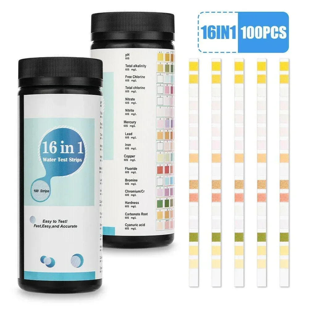 Ph Strip Test - 16 In 1 İçme Suyu Test