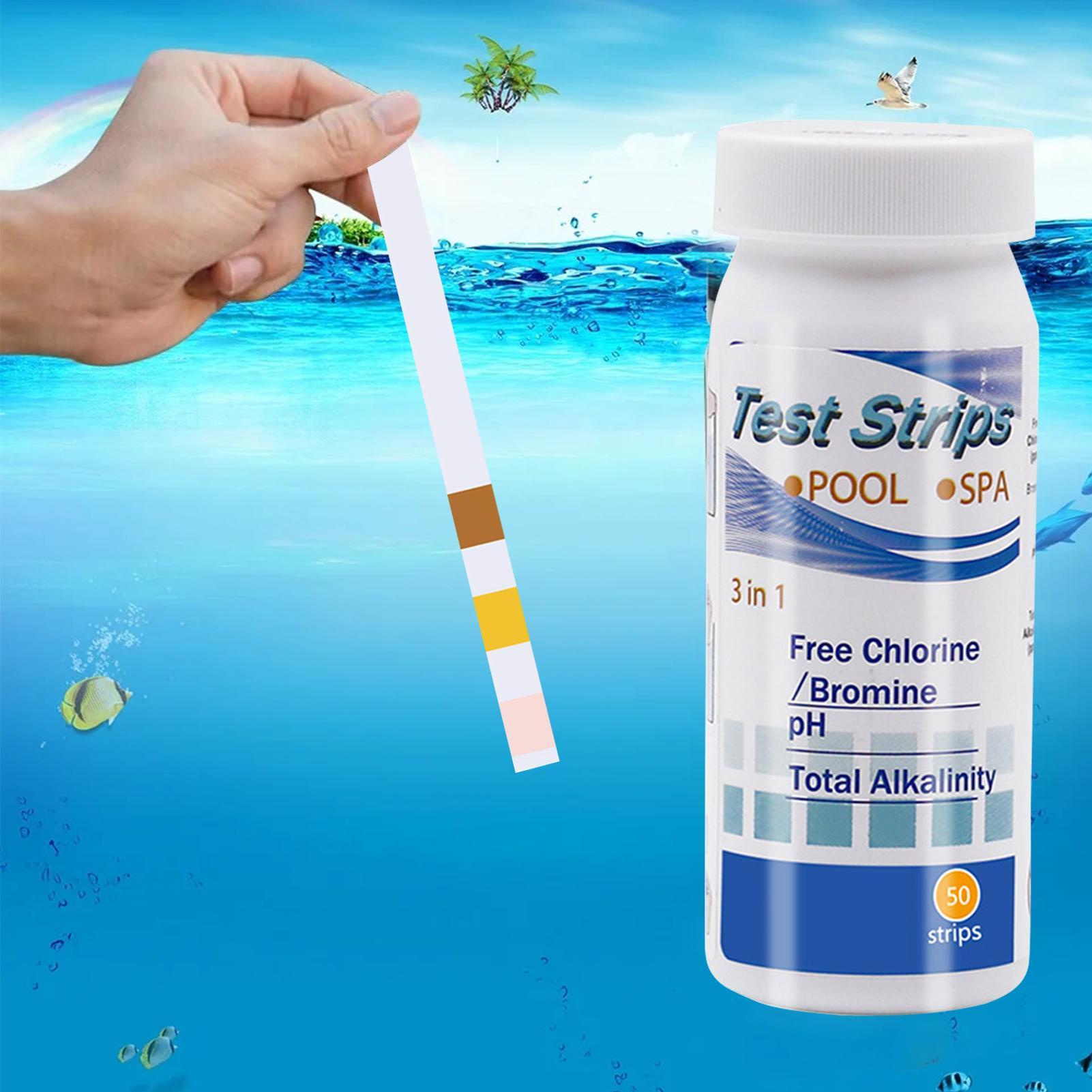 Ph Strip Test - Klor PH Test Şeritleri SPA Yüzme