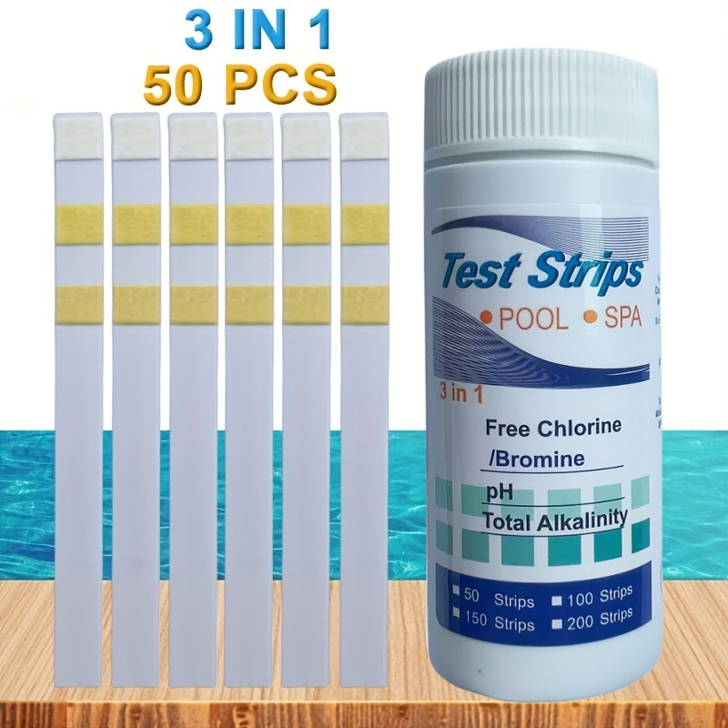 Ph Strip Test - Klor PH Test Şeritleri SPA Yüzme