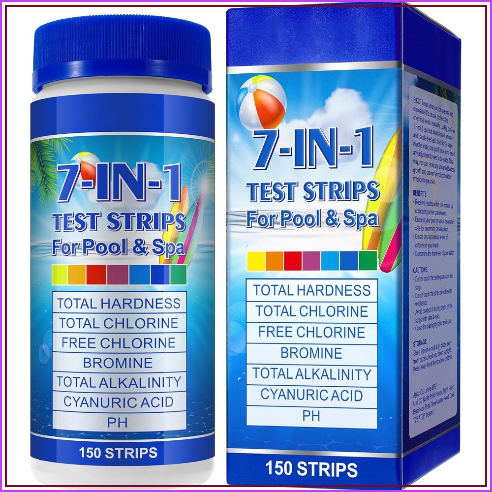 Ph Strip Test - 7'si 1 Arada Havuz Test Şeritleri