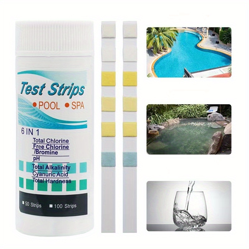 Ph Strip Test - 6'sı 1 Arada Havuz ve Spa