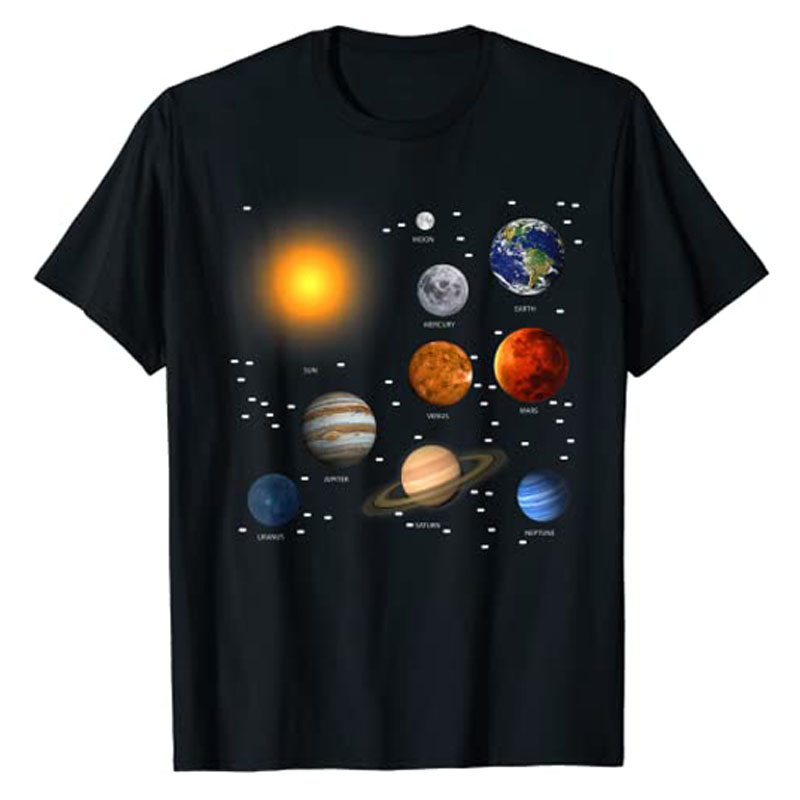Science And Hobby - Bizim güneş sistemi, bilim eğitimi T-Shirt