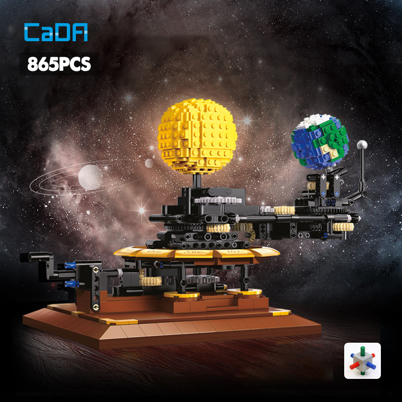 Solar System Orrery - Cada 865 adet şehir güneş sistemi