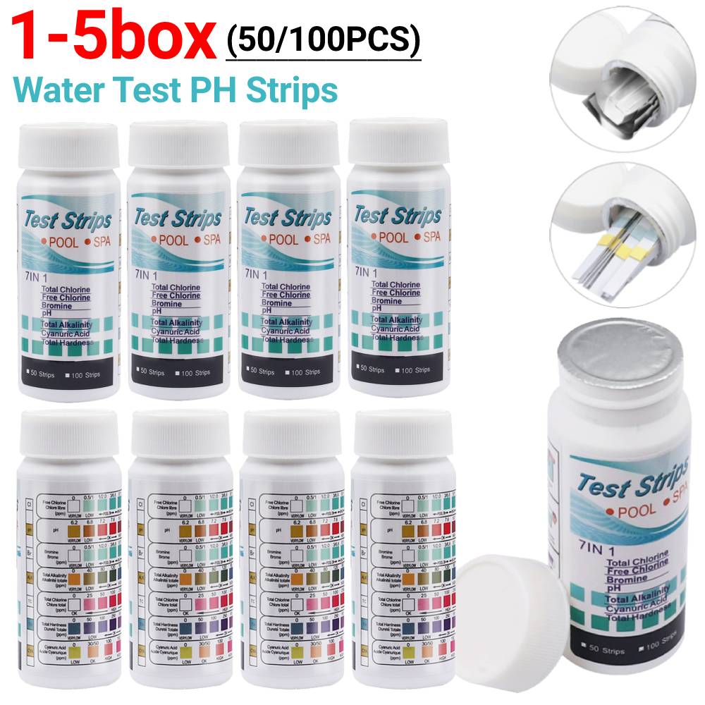 50/100 adet su testi PH şeritl - Ph Strip Test incelemesi ve fiyatı