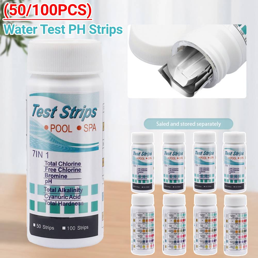 50/100 adet su testi PH şeritl - Ph Strip Test incelemesi ve fiyatı