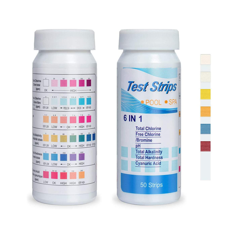 6'sı 1 Arada Klor PH Test Şeri - Ph Strip Test incelemesi ve fiyatı