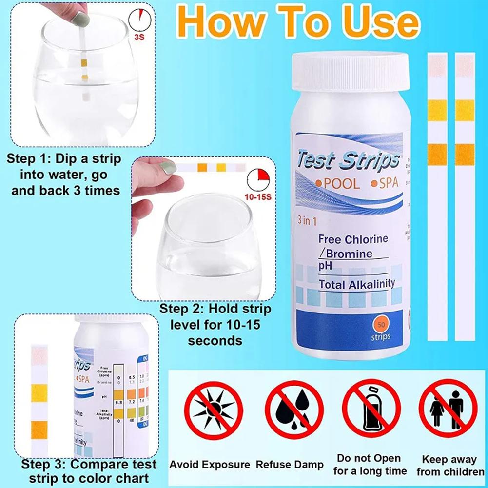50 adet Klor PH Test Şeritleri - Ph Strip Test incelemesi ve fiyatı