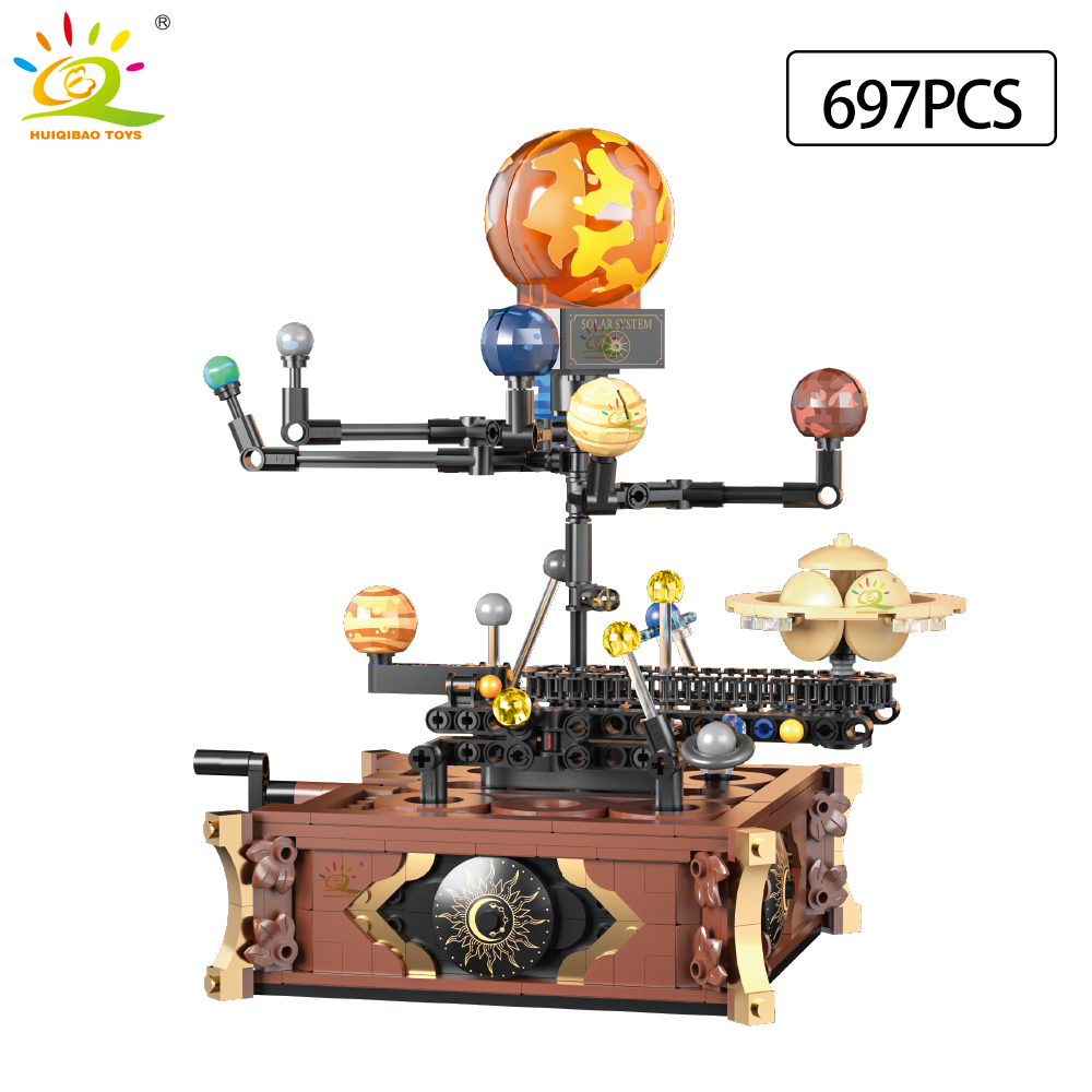 HUIQIBAO MOC Uzay Güneş sistem - Solar System Orrery incelemesi ve fiyatı