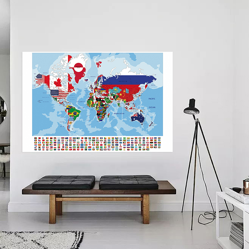 Duvar Sanatı Baskıları Ulusal  - Star Map Poster incelemesi ve fiyatı