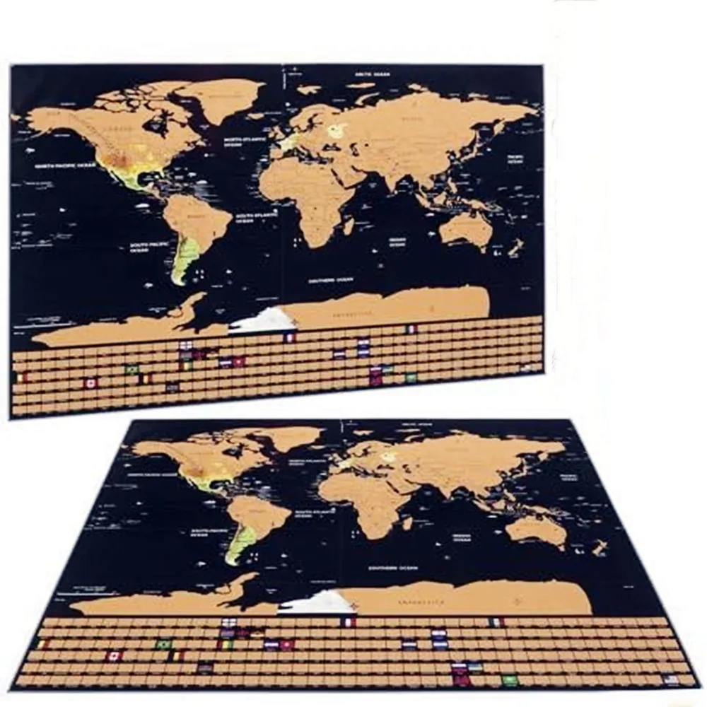 Yeni Deluxe Seyahat Kazı Kazan - Star Map Poster incelemesi ve fiyatı
