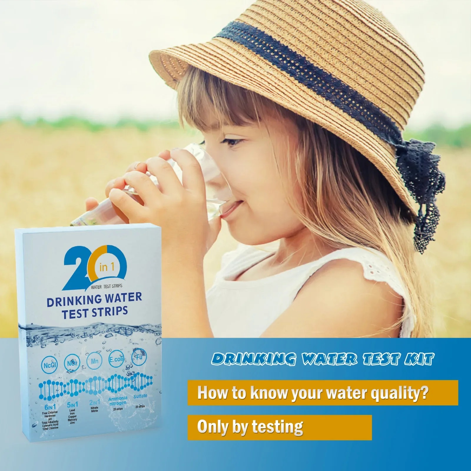 YAGO 20'si 1 Arada Su Test Şer - Ph Strip Test incelemesi ve fiyatı