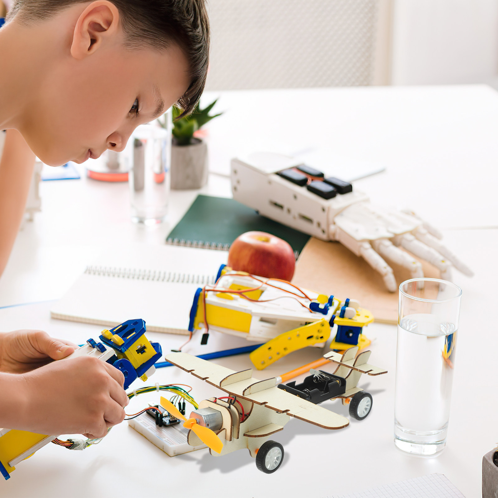 1 takım ahşap planör uçak DIY  - Science Project Diy incelemesi ve fiyatı