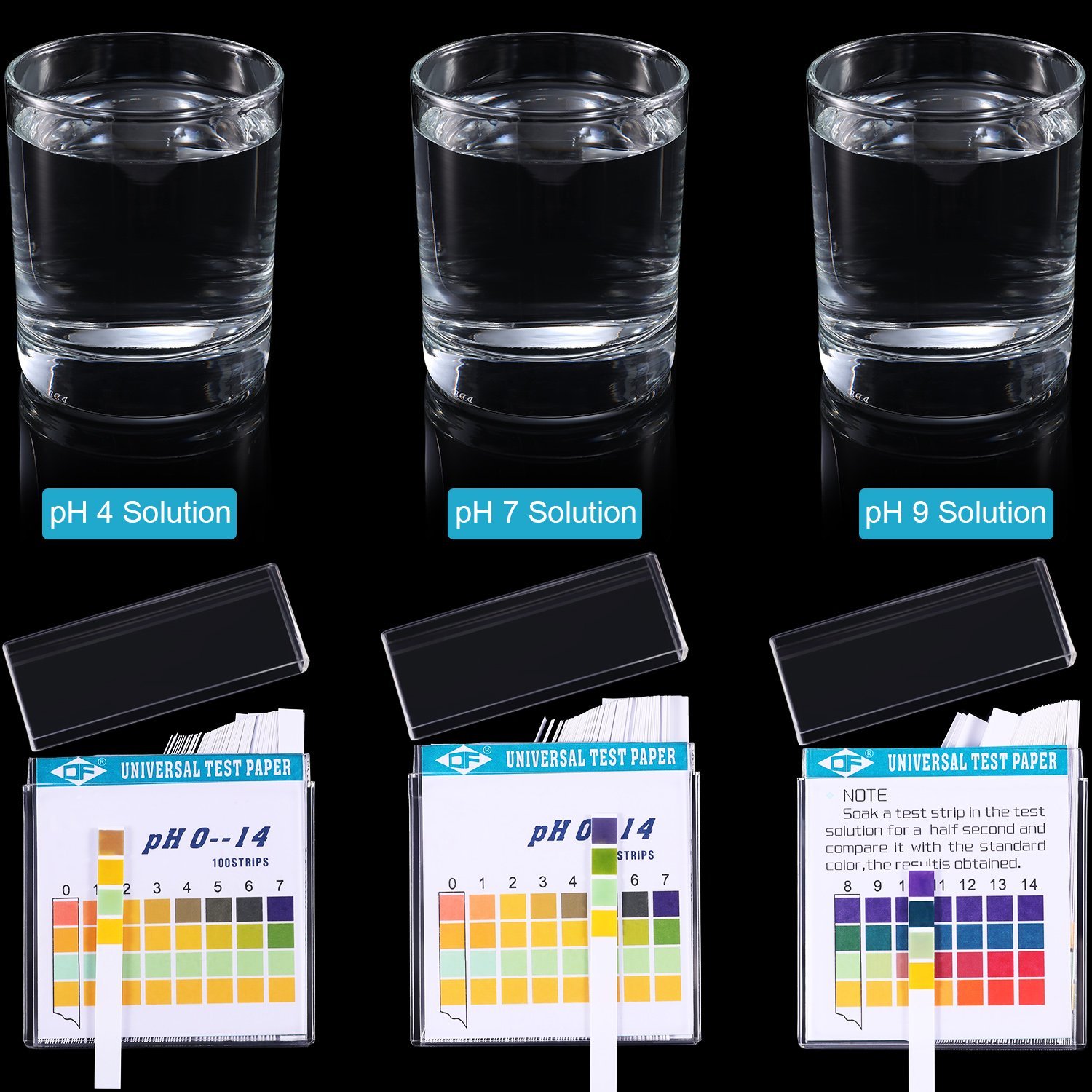 100 Şerit 0-14 PH Alkali Asit  - Ph Strip Test incelemesi ve fiyatı