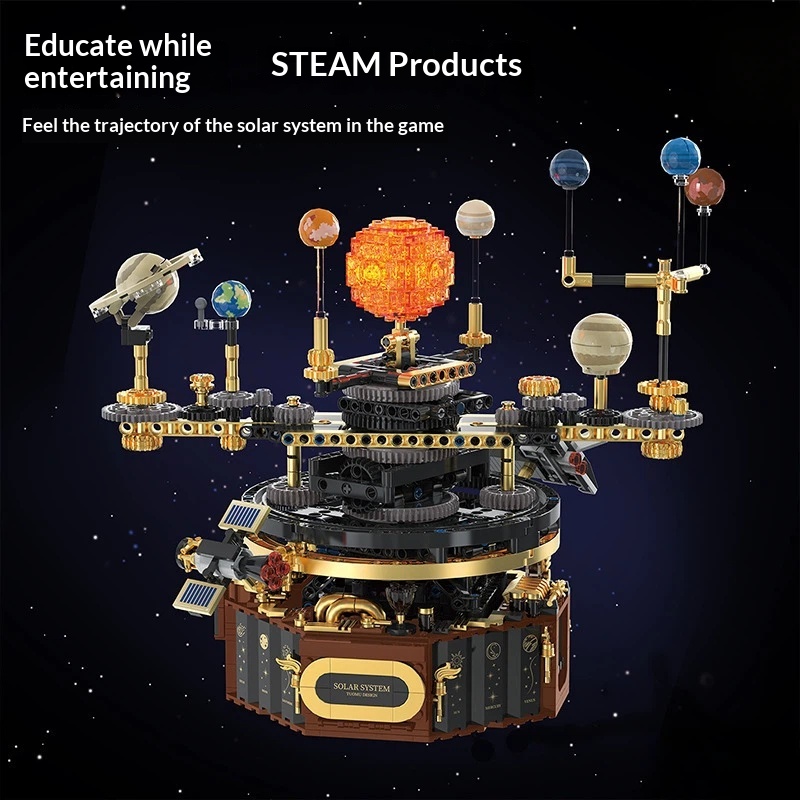 Tuomu T2004 Elektrikli Güneş E - Solar System Orrery incelemesi ve fiyatı