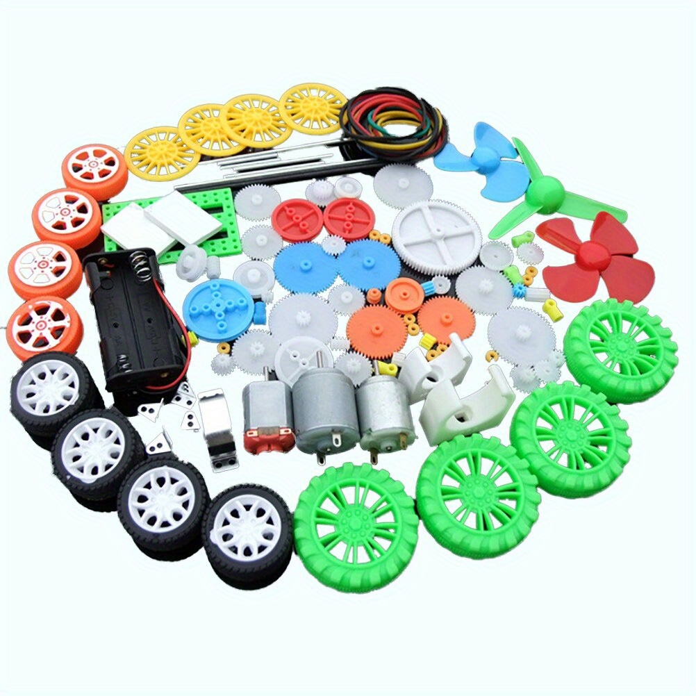 112 adet DC Motor Kiti Elektri - Science Project Diy incelemesi ve fiyatı