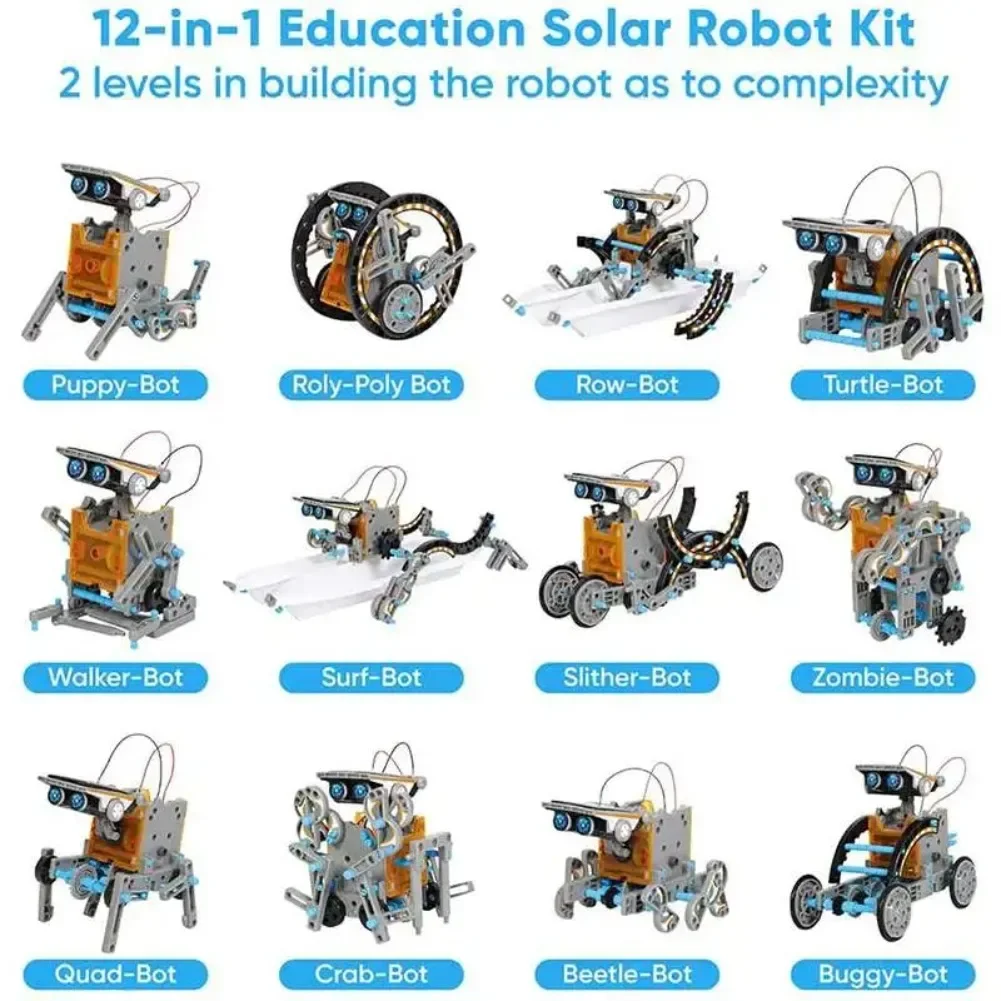 13 in 1 Güneş Enerjili Robot B - Science Project Diy incelemesi ve fiyatı